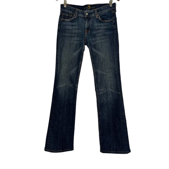 7 For All Mankind Denim - 7 For All Mankind Jeans Bootcut Denim Jeans Sz 27